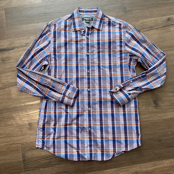 claiborne stretch mens shirts